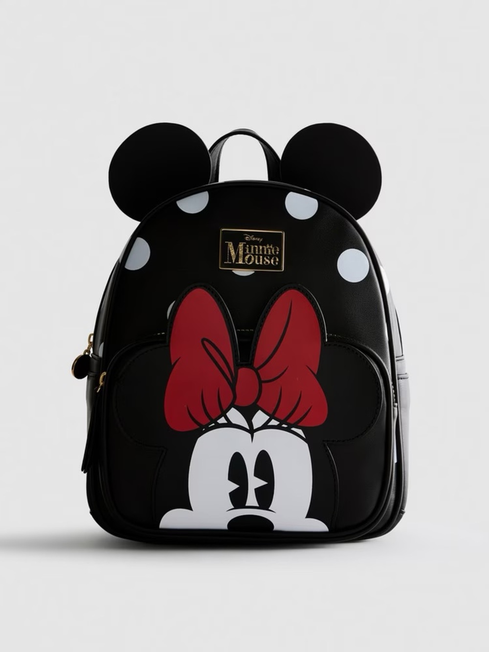 Disney Minnie Mouse Black, Red & White Kids Backpack